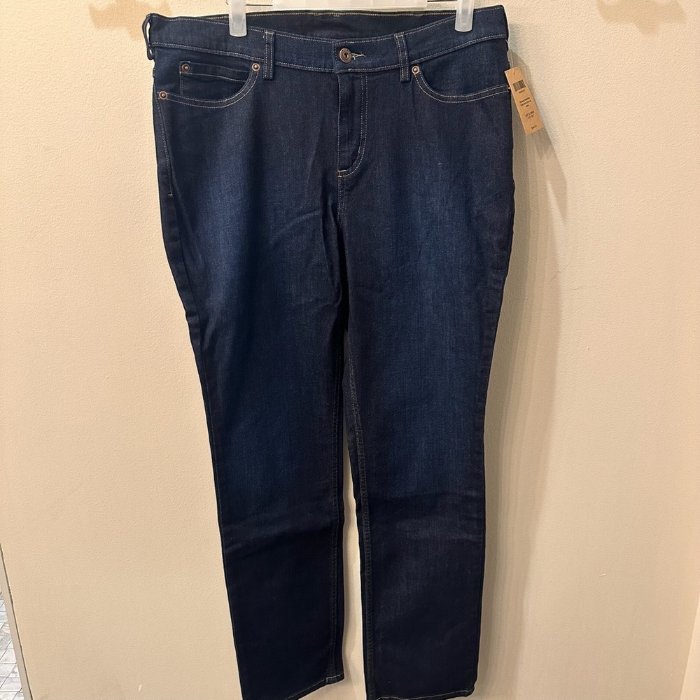 Duluth Trading Women's Daily Denim Slim Leg Jeans 12x31 DuluthFlex NWT